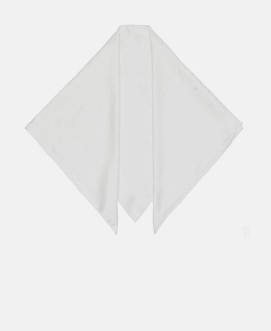 Elie Saab Silk square scarf Tinta Unita