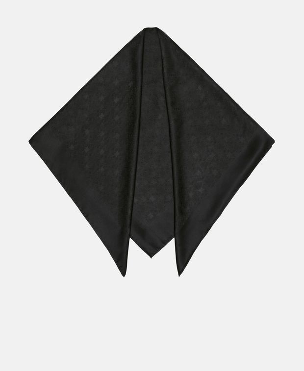 Elie Saab Silk square scarf Tinta Unita