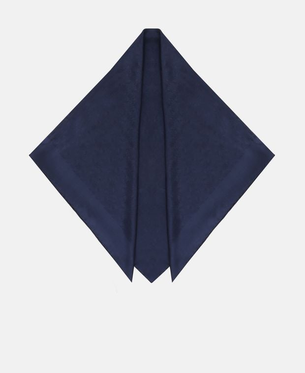 Elie Saab Silk square scarf Tinta Unita