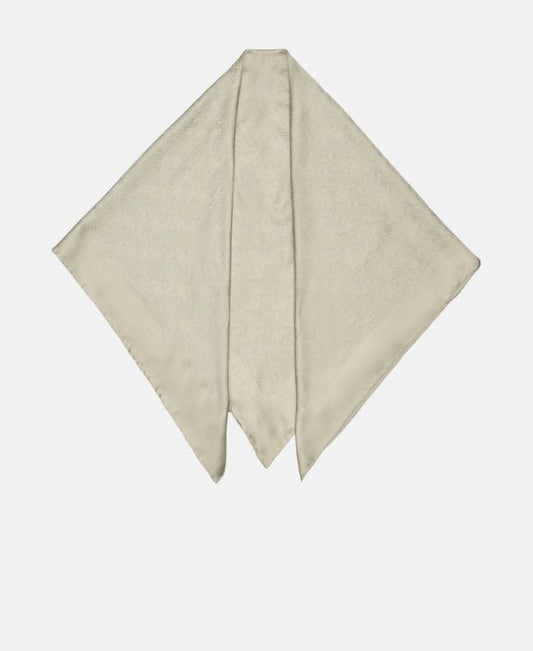 Elie Saab Silk square scarf Tinta Unita