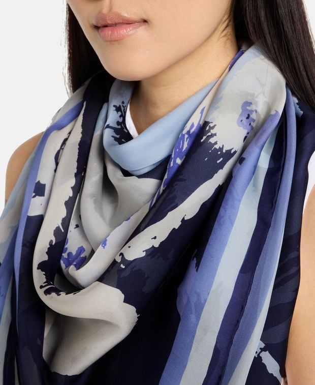 Elie Saab Silk square scarf