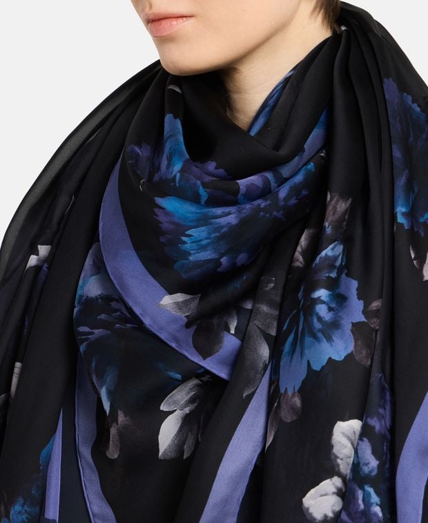 Elie Saab Silk square scarf