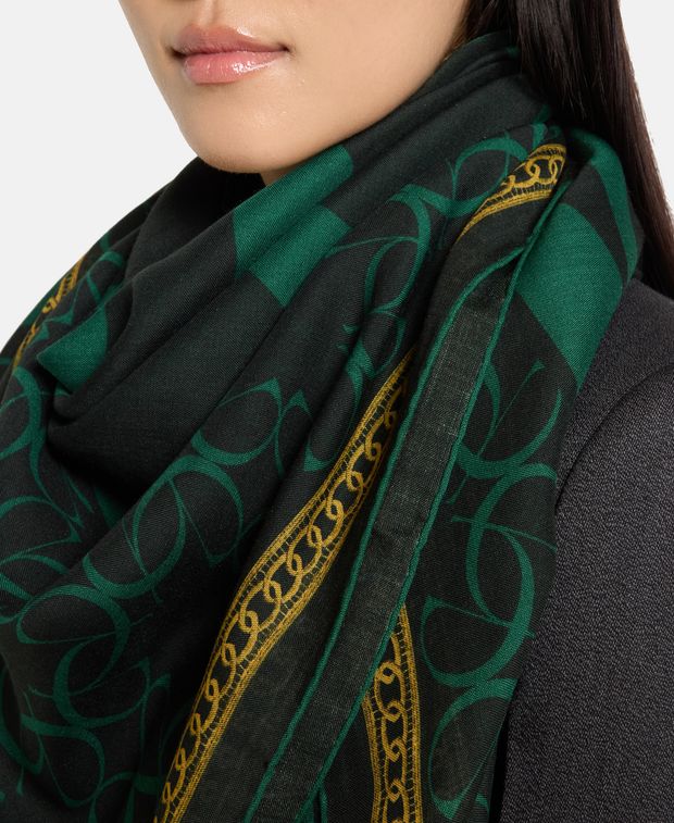 Elie Saab Wool-blend scarf