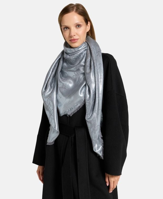 Elie Saab Wool-blend scarf