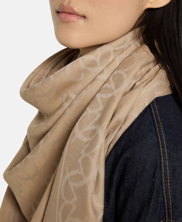 Elie Saab Silk-blend square scarf