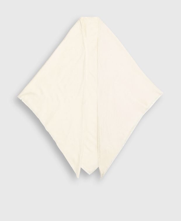 Elie Saab Silk-blend square scarf Tinta Unita
