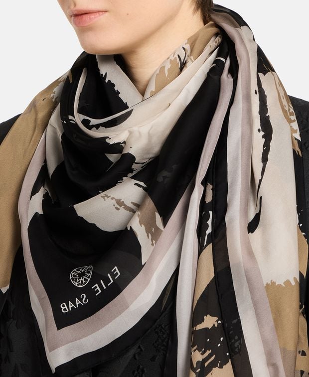 Elie Saab Silk scarf