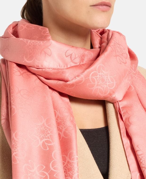 Elie Saab Silk-blend scarf