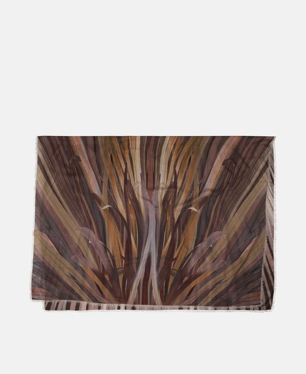Elie Saab Silk-blend scarf