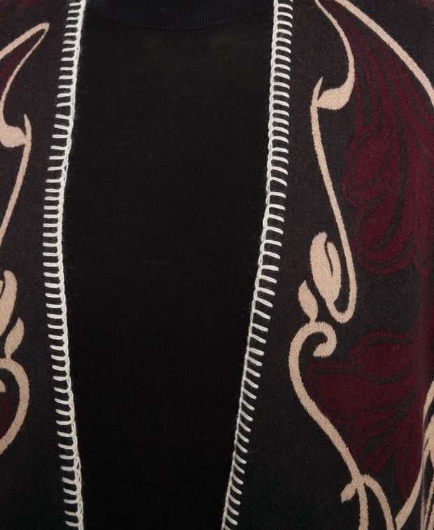 Elie Saab Wool poncho