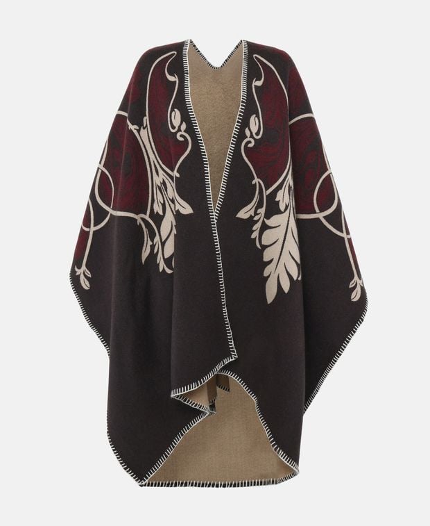 Elie Saab Wool poncho