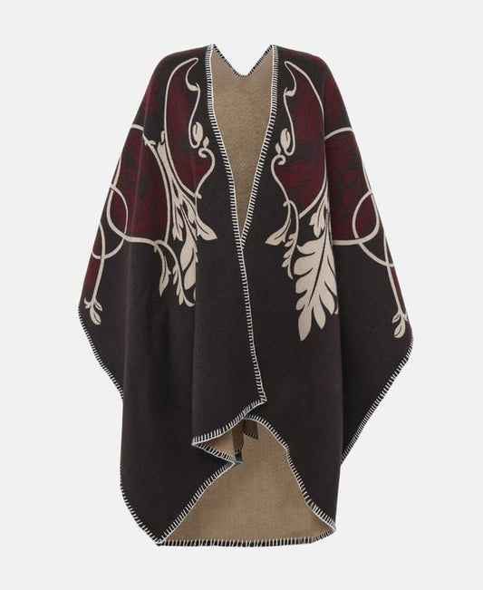 Elie Saab Wool poncho