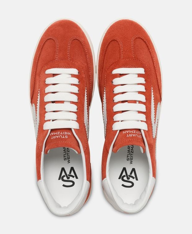 Stuart Weitzman Runaround Sneakers Light Orange