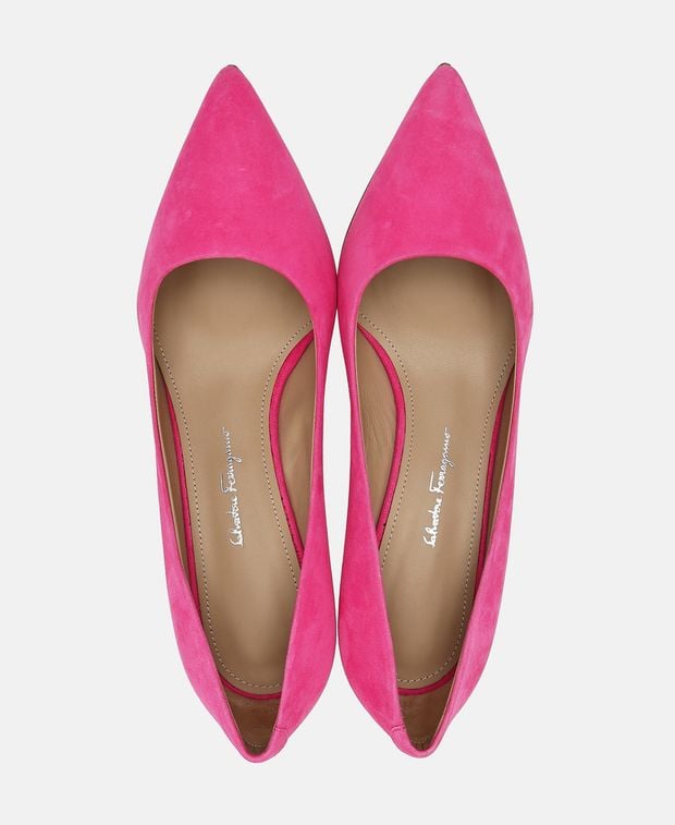 Salvatore Ferragamo Ilary 70 Pumps Purple