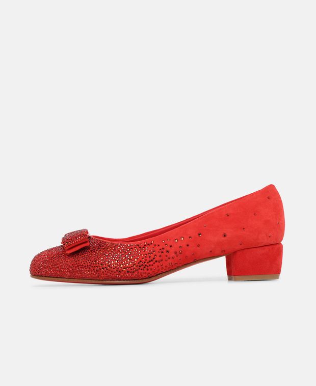 Salvatore Ferragamo Vara Swa Pumps Red