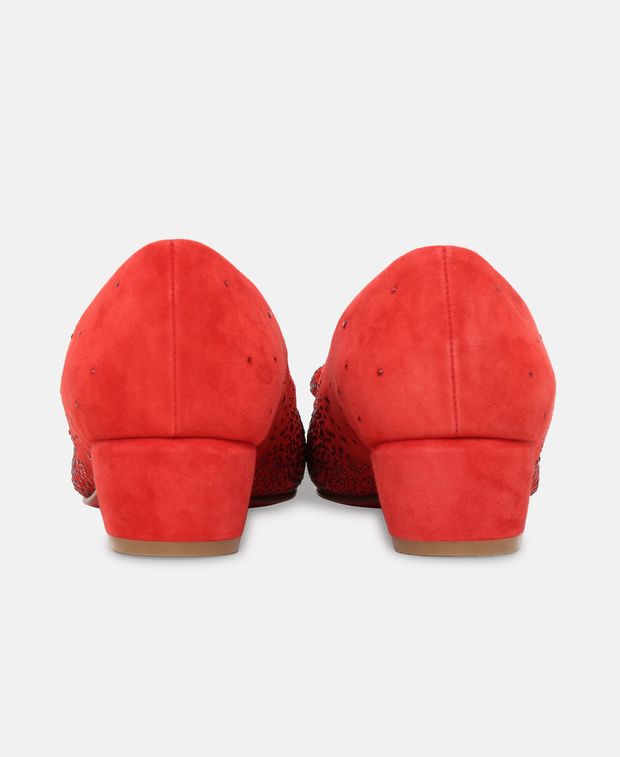 Salvatore Ferragamo Vara Pumps Red