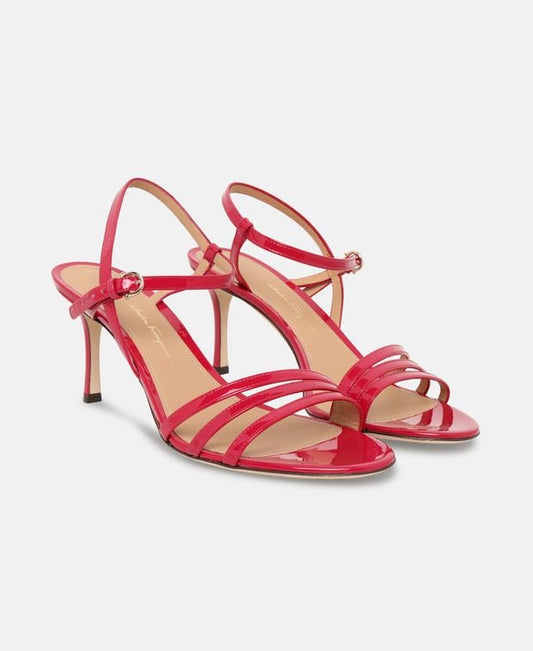 Salvatore Ferragamo Idwige Heeled sandals Bordeaux