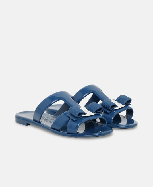Salvatore Ferragamo Lylia J Mules Blue