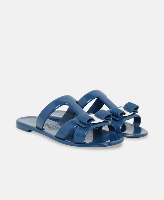 Salvatore Ferragamo Lylia J Sandals Blue