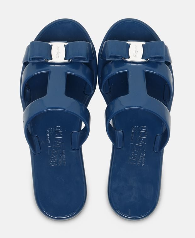 Salvatore Ferragamo Lylia J Sandals Blue