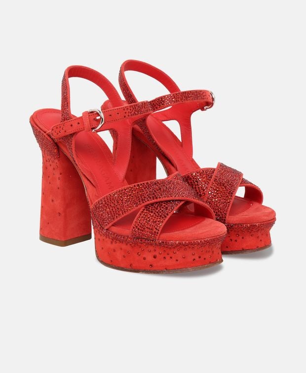 Salvatore Ferragamo Sonya Ankle strap sandals Red