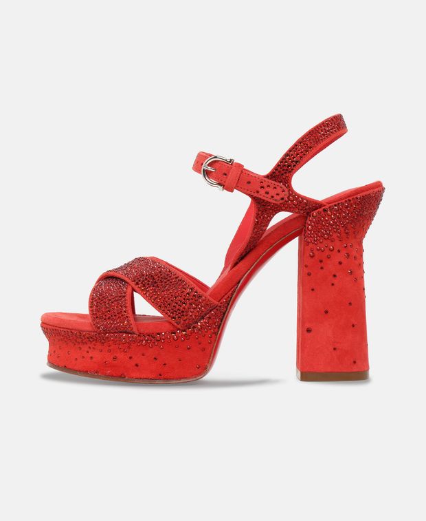 Salvatore Ferragamo Sonya Ankle strap sandals Red