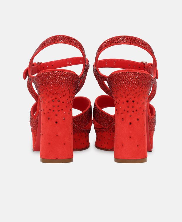 Salvatore Ferragamo Sonya Cr Ankle strap sandals Red