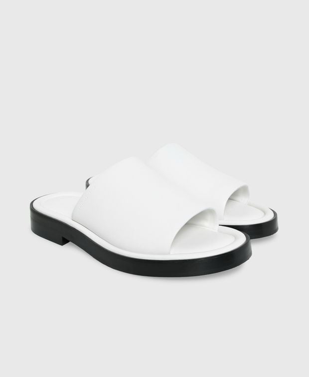 Salvatore Ferragamo Giunone Mules White
