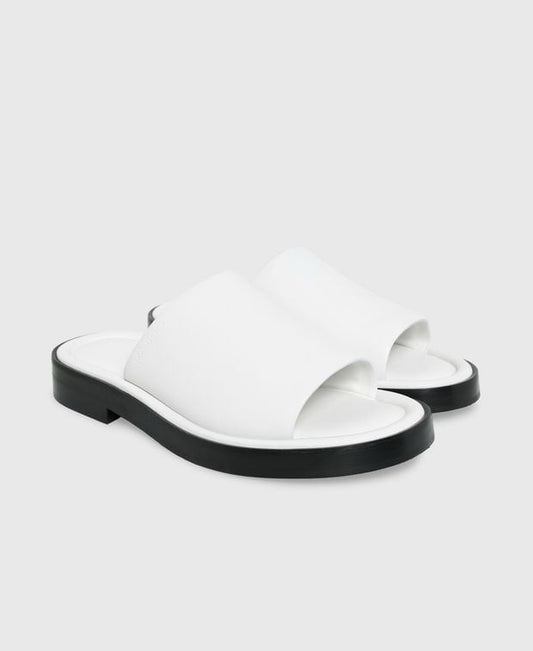 Salvatore Ferragamo Giunone Mules White
