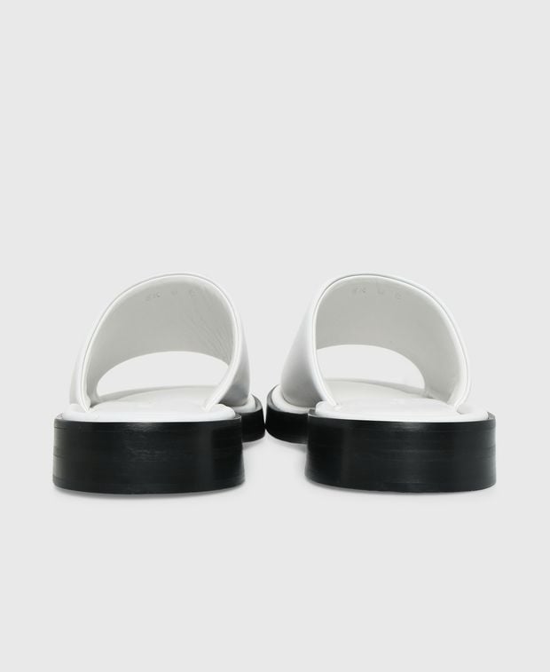 Salvatore Ferragamo Giunone Mules White