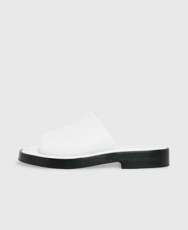 Salvatore Ferragamo Giunone Mules White