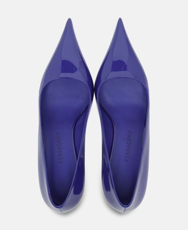 Salvatore Ferragamo Eva 55 Pumps Indigo