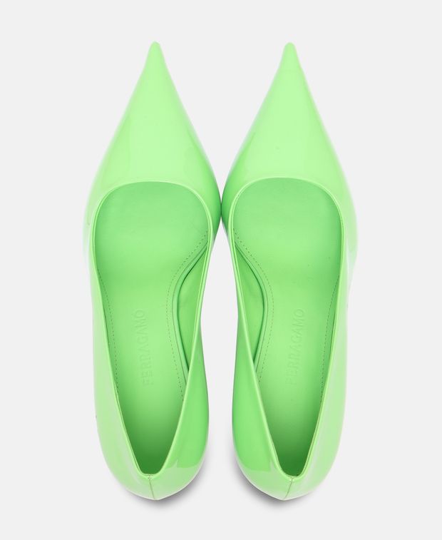 Salvatore Ferragamo Eva 55 Pumps Lime
