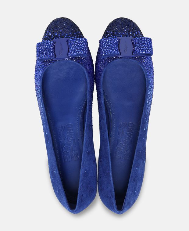 Salvatore Ferragamo Varina Ballet flats Indigo