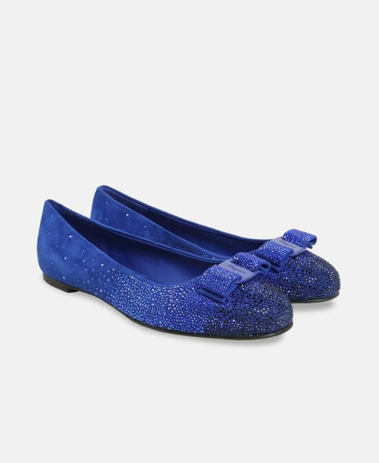 Salvatore Ferragamo Varina Swa Ballet flats Indigo