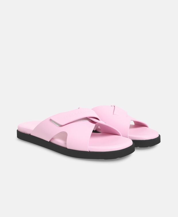 Salvatore Ferragamo Fidal Mules Pink