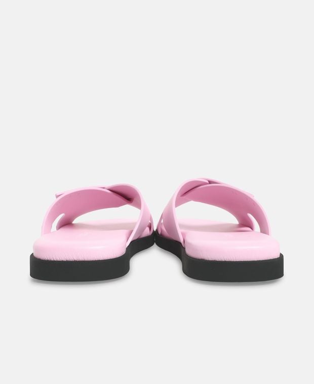 Salvatore Ferragamo Fidal Mules Pink