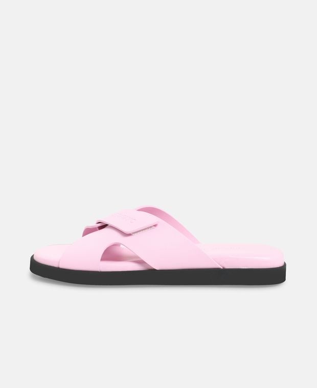 Salvatore Ferragamo Fidal Mules Pink