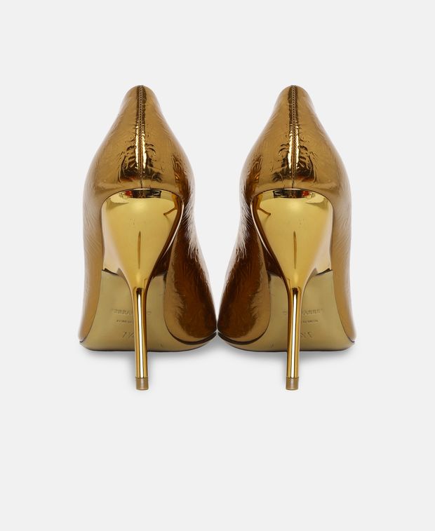 Salvatore Ferragamo Eva X5 Pumps Gold