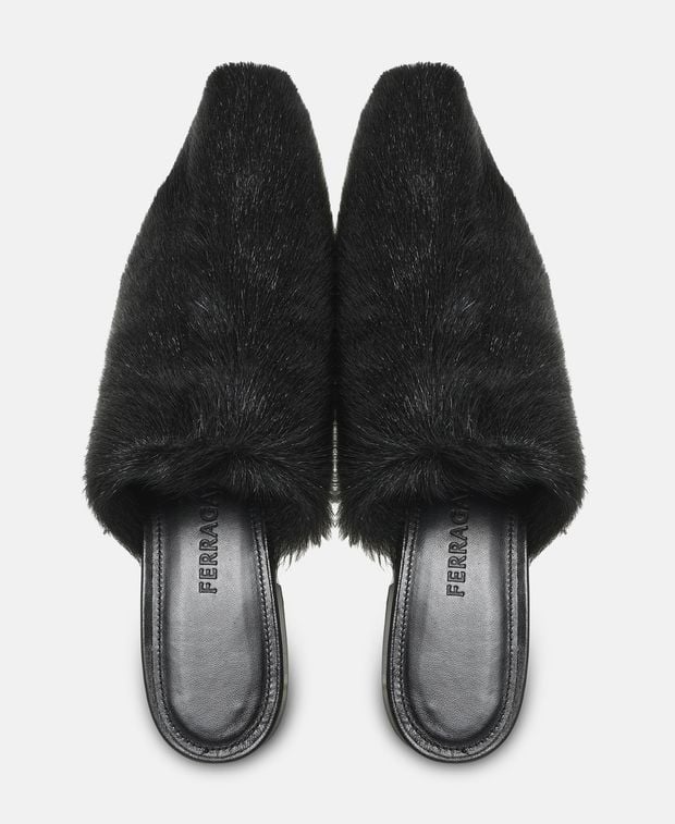 Salvatore Ferragamo Selestina Mules Black