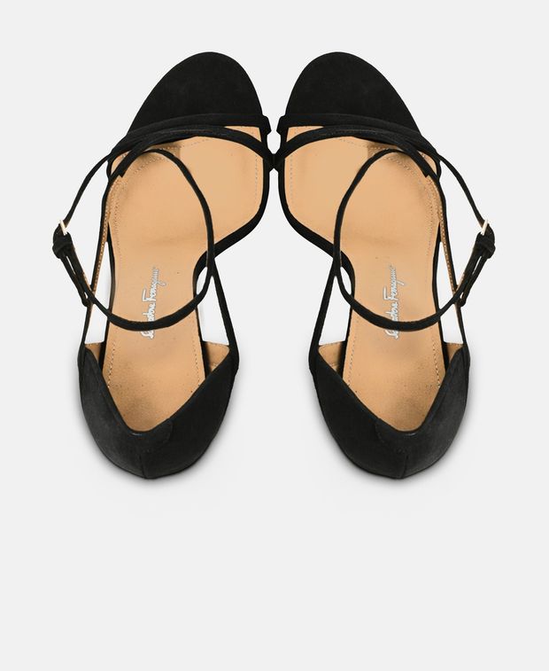 Salvatore Ferragamo Ines X5 Ankle strap sandals Black