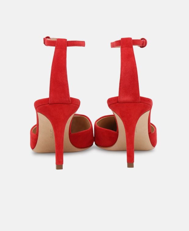 Salvatore Ferragamo Iman 70 Pumps Red