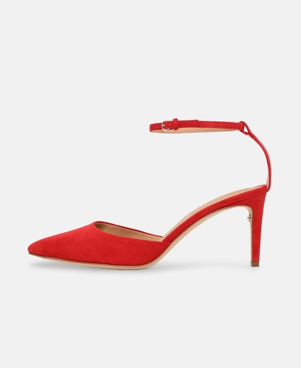 Salvatore Ferragamo Iman 70 Pumps Red