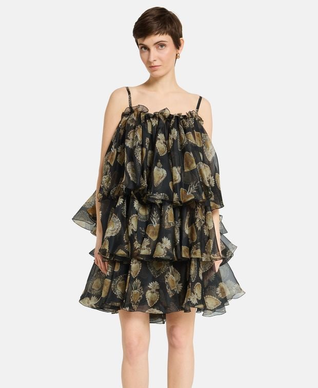 Dolce & Gabbana Silk-blend dress