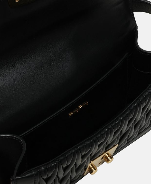 Miu Miu Leather cross body bag Matelassé