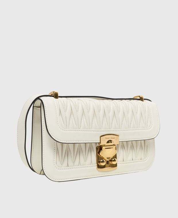 Miu Miu Leather cross body bag Matelassé