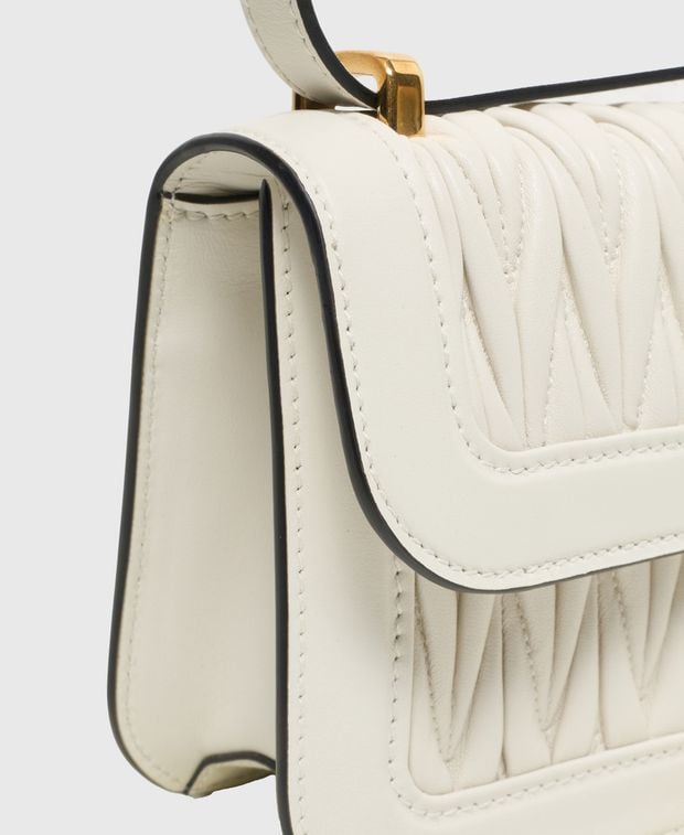 Miu Miu Leather cross body bag Matelassé