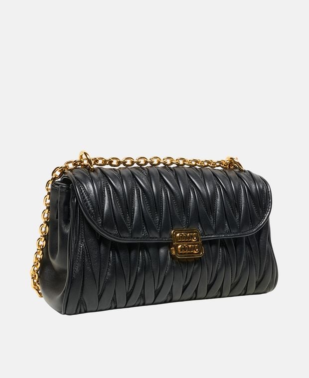 Miu Miu Leather cross body bag Matelassé