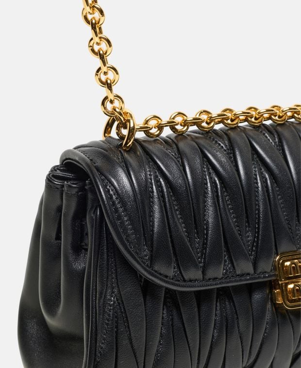 Miu Miu Leather cross body bag Matelassé
