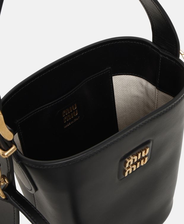Miu Miu Leather bucketbag